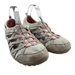 Sketchers Womens Reggae Fest Dory Walking Fashion Sneaker Size 10 Taupe Gray